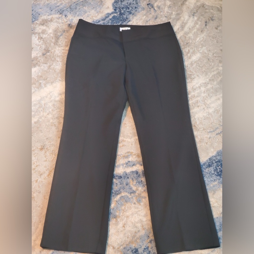 Elle Charcoal Wide Leg Pants